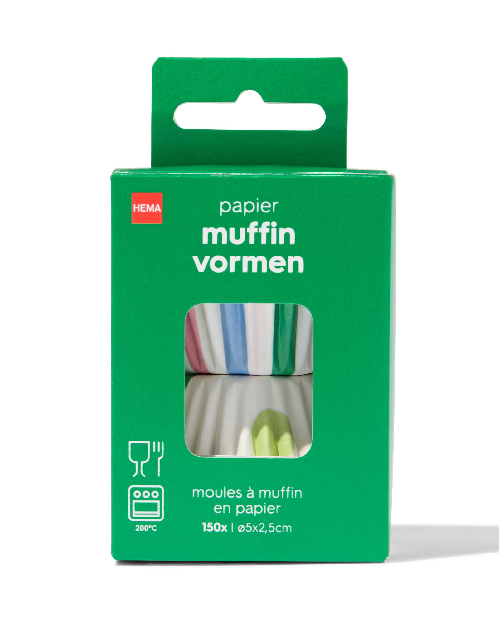 Mini-Muffinf&ouml;rmchen &Oslash;5 cm Papier &ndash; 150 St&uuml;ck - 80800626 - HEMA