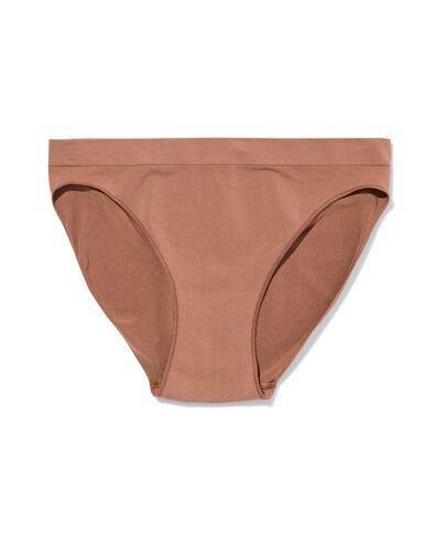 Damen-Slip Nahtlos mittelbraun - 19680590MIDBROWN - HEMA