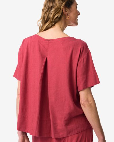 dames top Riley rood rood - 36207970RED - HEMA