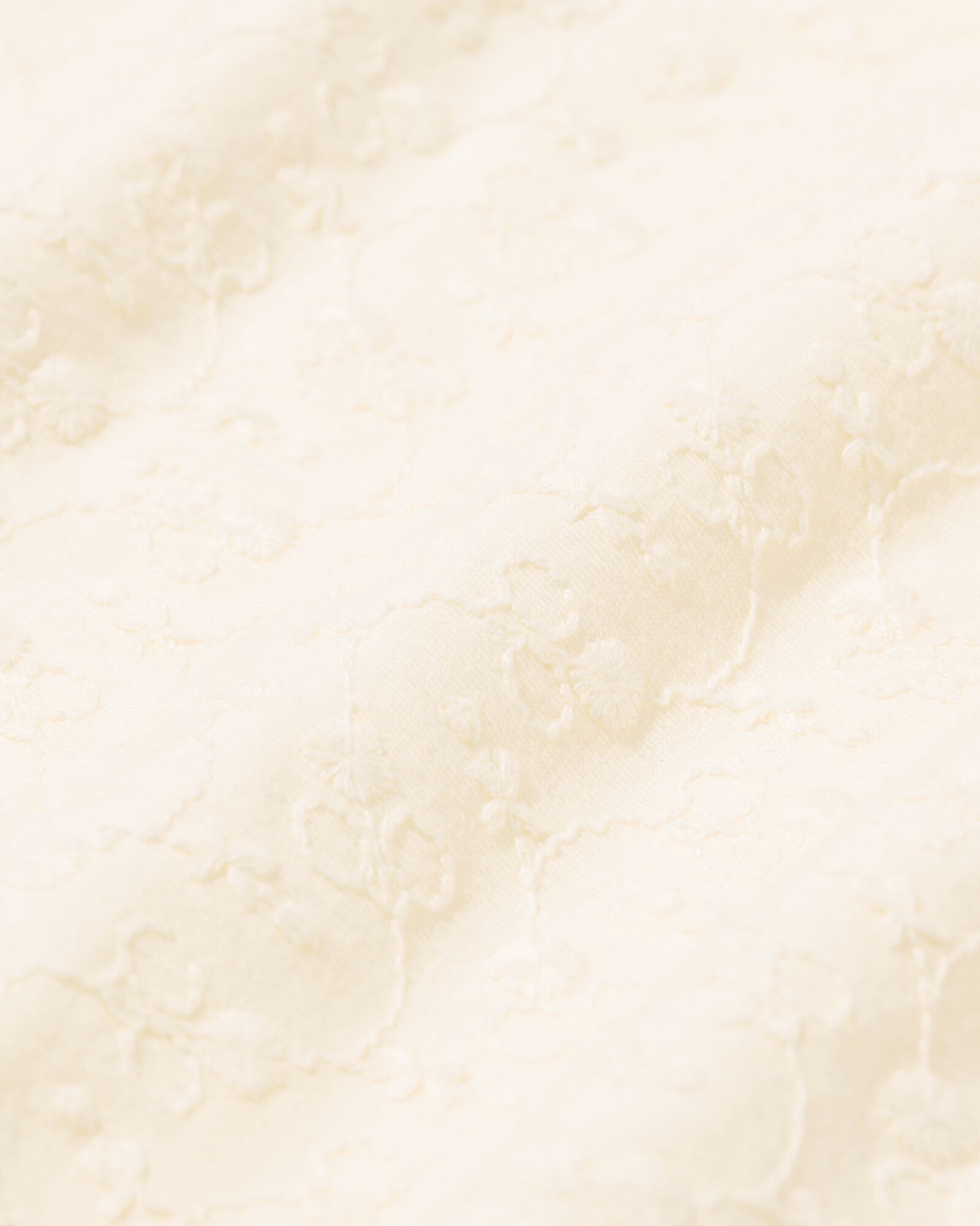 Kinder-T-Shirt, Stickerei eierschalenfarben - 30815829OFFWHITE - HEMA