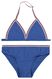 Kinder-Triangel-Bikini mittelblau 158/164 - 22232308 - HEMA