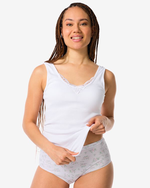 lot de 2 chemisiers femme blanc - 1000002169 - HEMA