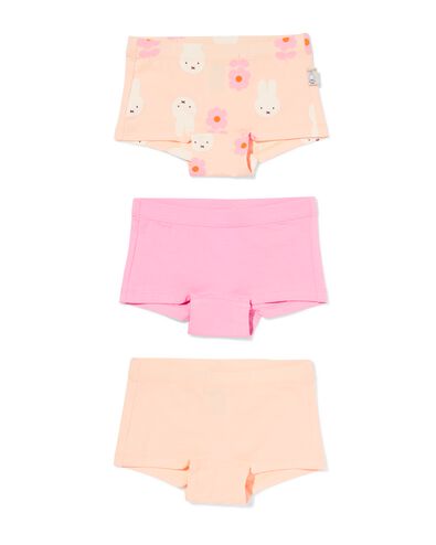 nijntje kinderboxers - 3 stuks perzik perzik - 19301560PEACH - HEMA