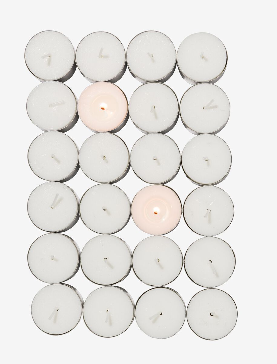 30 bougies d’ambiance avec durée de combustion de 8 heures - 13500062 - HEMA
