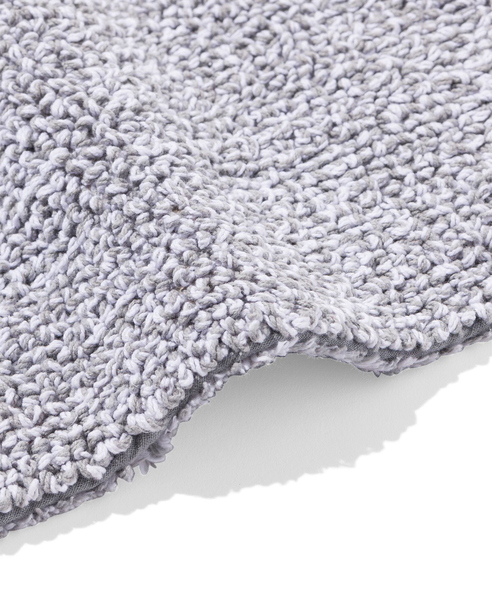 tapis de bain - 50 x 85&nbsp;cm - qualit&eacute; h&ocirc;tel tr&egrave;s douce - gris clair - 5210002 - HEMA