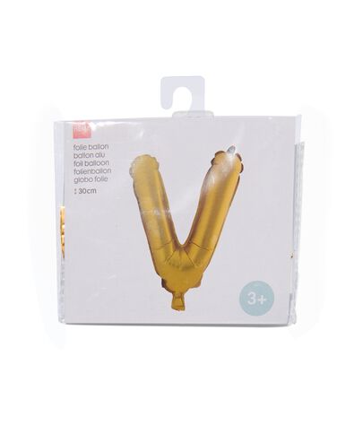 ballon alu V dor&eacute; V - 14200260 - HEMA