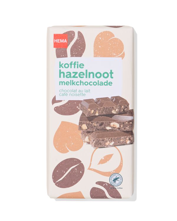 chocolat au lait caf&eacute; noisette 180 g - 10350052 - HEMA