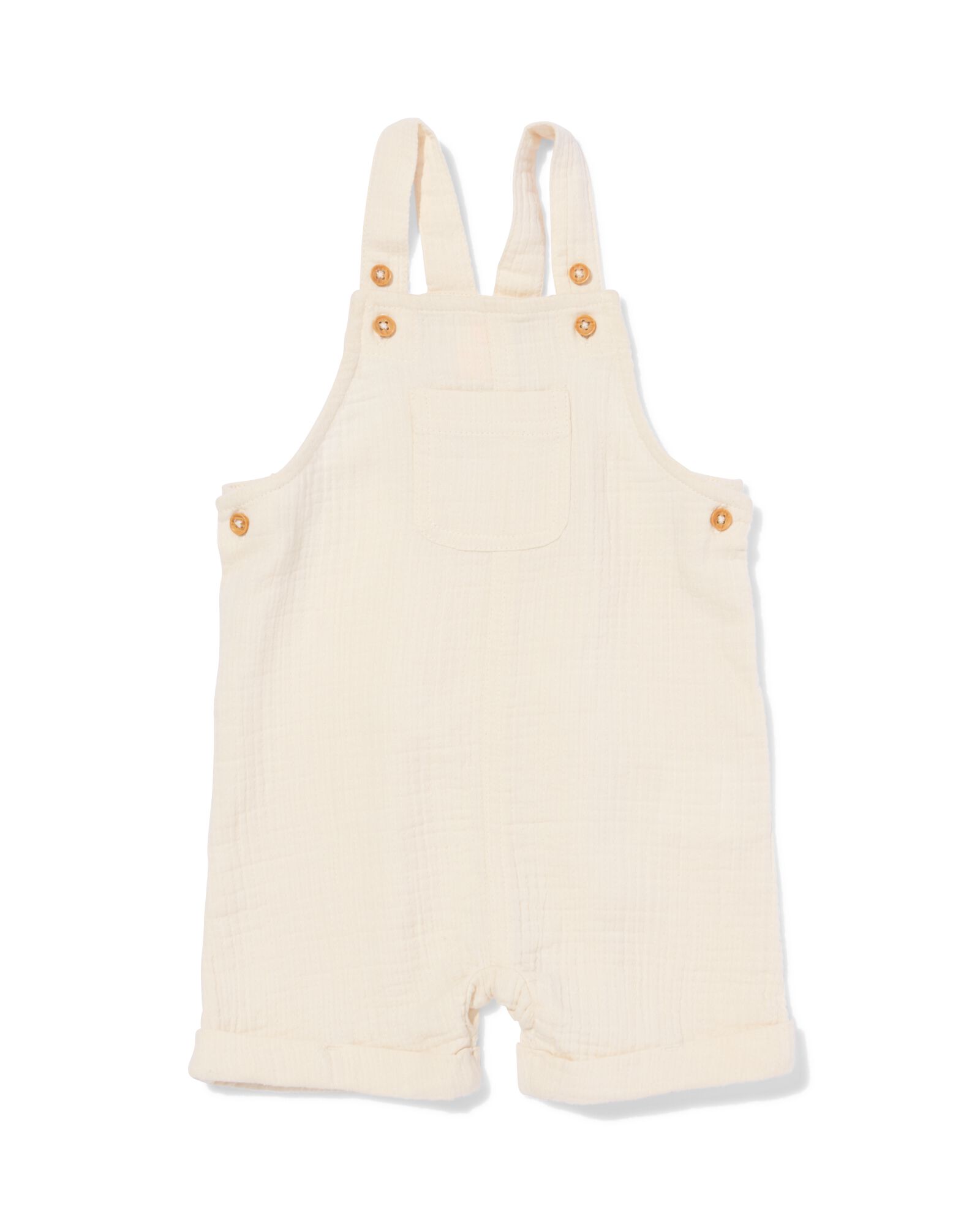 Baby-Playsuit aus Musselin ecru ecru - 33188970ECRU - HEMA