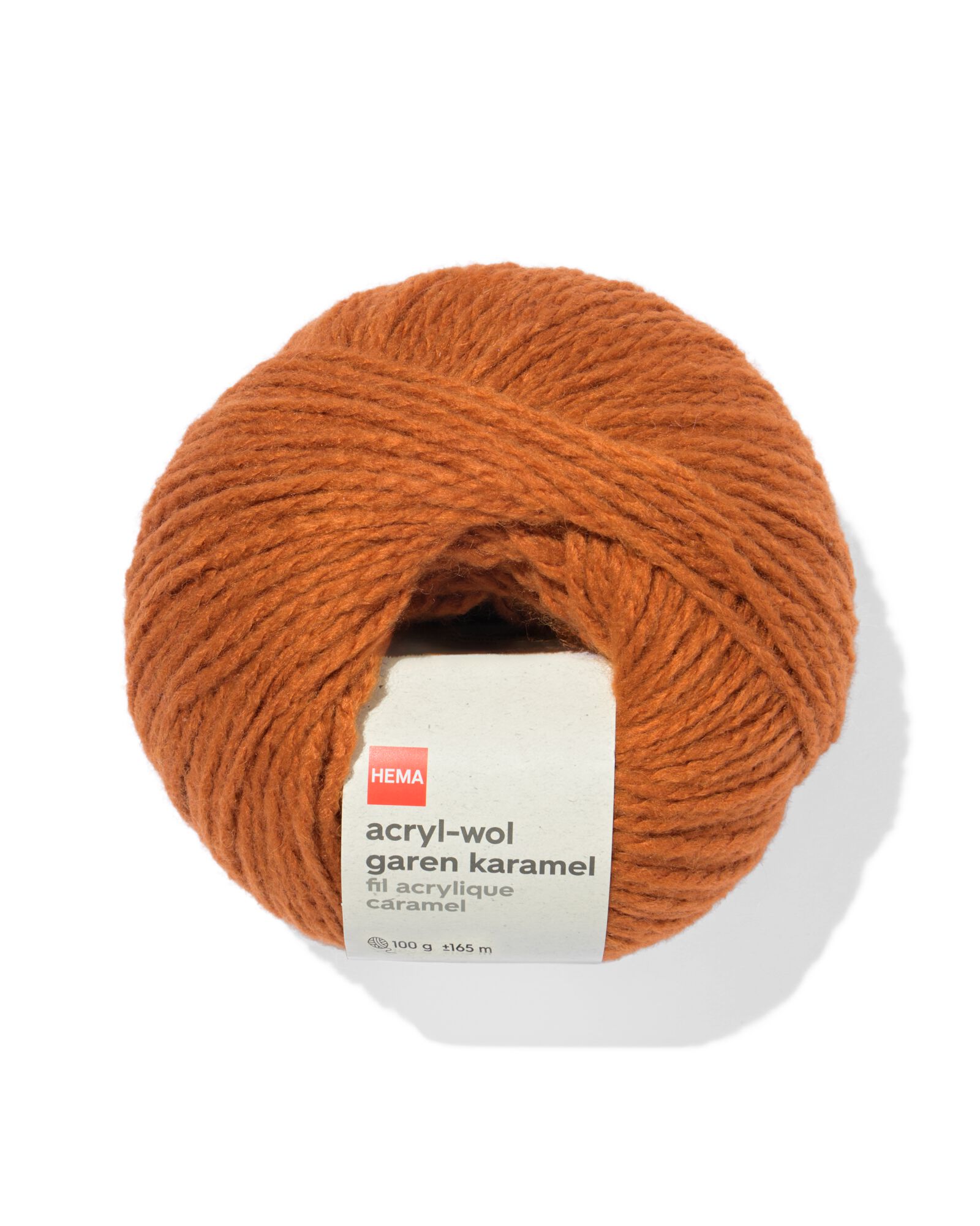 Garn, Acryl/Wolle, karamell, 100 g, 165 m - 60760085 - HEMA