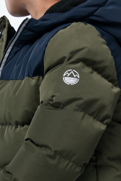 veste enfant &agrave; capuche vert - 1000028884 - HEMA