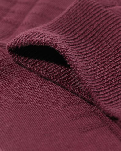 Herrensocken, kariert bordeauxrot bordeauxrot - 4150640BURGUNDYRED - HEMA