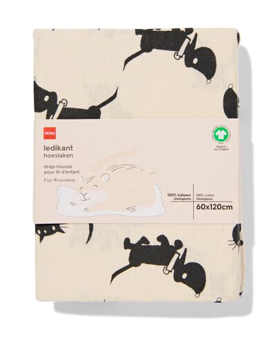 drap-housse Takkie et Siepie lit b&eacute;b&eacute; 60x120cm  - 33302560 - HEMA
