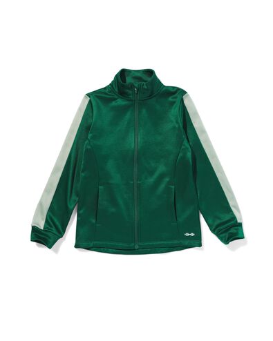 veste de survêtement enfant vert foncé vert foncé - 36090415DARKGREEN - HEMA