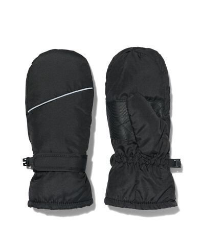 moufles enfant imperm&eacute;able noir noir - 1000028928 - HEMA
