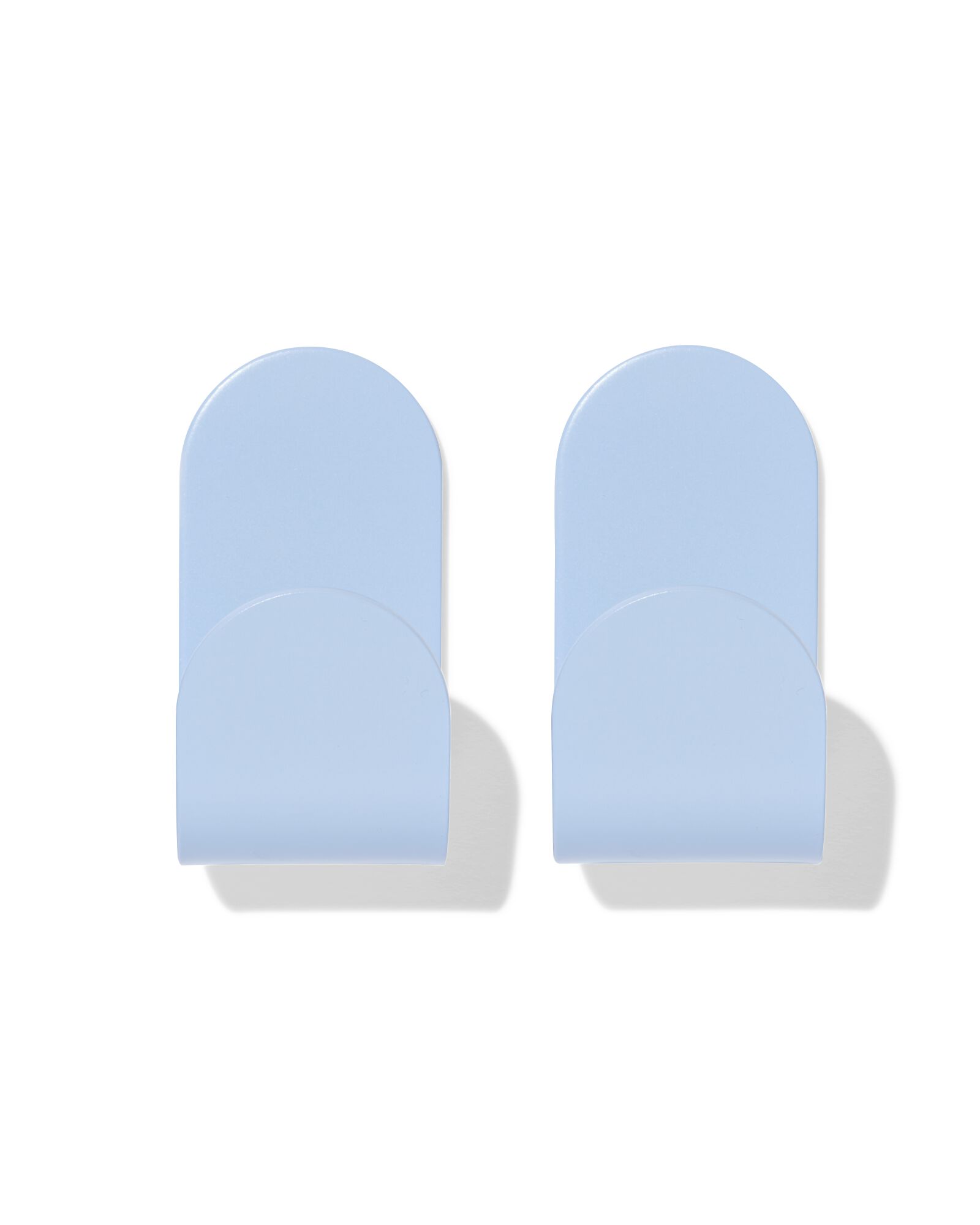 crochets adh&eacute;sifs bleu clair - 2 pi&egrave;ces - 80300164 - HEMA