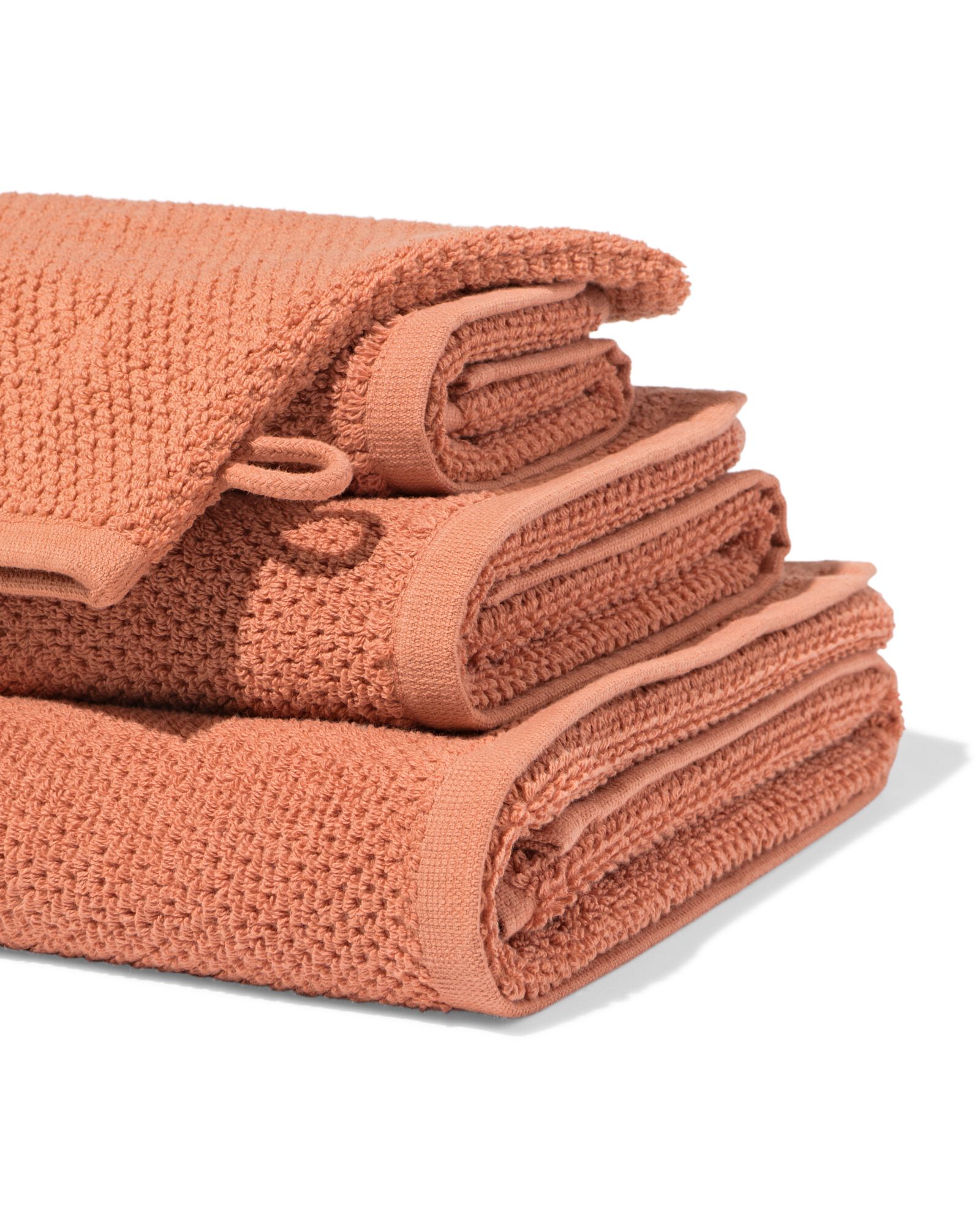 serviette de bain 2&egrave;me vie coton recycl&eacute; terra terra - 2000000382 - HEMA