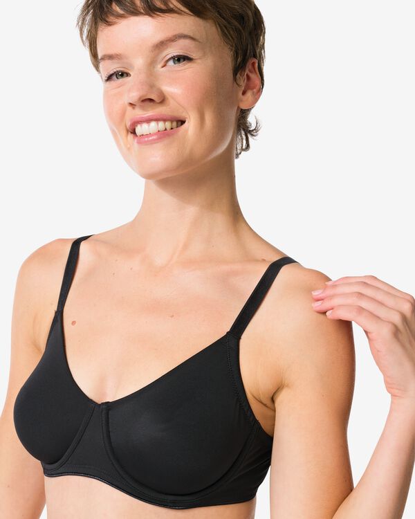 soutien-gorge non pr&eacute;form&eacute; &agrave; armature - lot de 2 bleu bleu - 21898020BLUE - HEMA