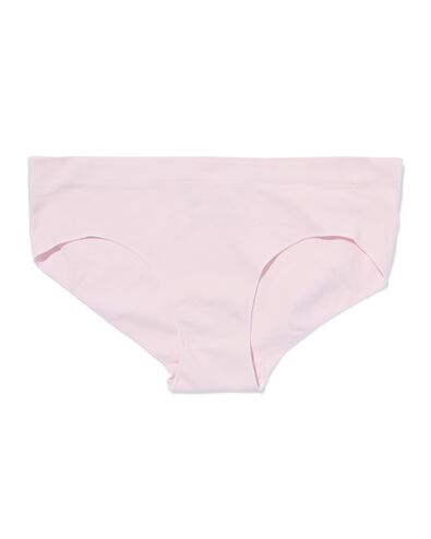 slip hipster femme sans couture microfibre rose p&acirc;le rose p&acirc;le - 19602954LIGHTPINK - HEMA