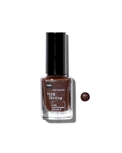 long lasting nagellak 295 chocolate mousse - 11241032 - HEMA