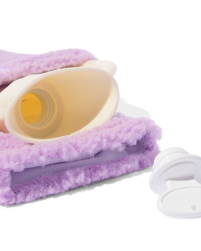 bouillotte teddy lilas - 61140504 - HEMA