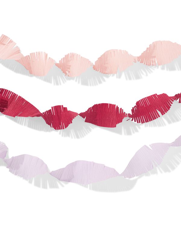 Girlande 8 m Seidenpapier &ndash; 3 St&uuml;ck - 14250012 - HEMA