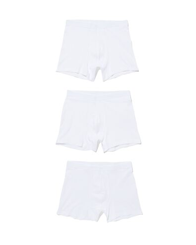 boxer homme - 3 pi&egrave;ces blanc blanc - 19145060WHITE - HEMA