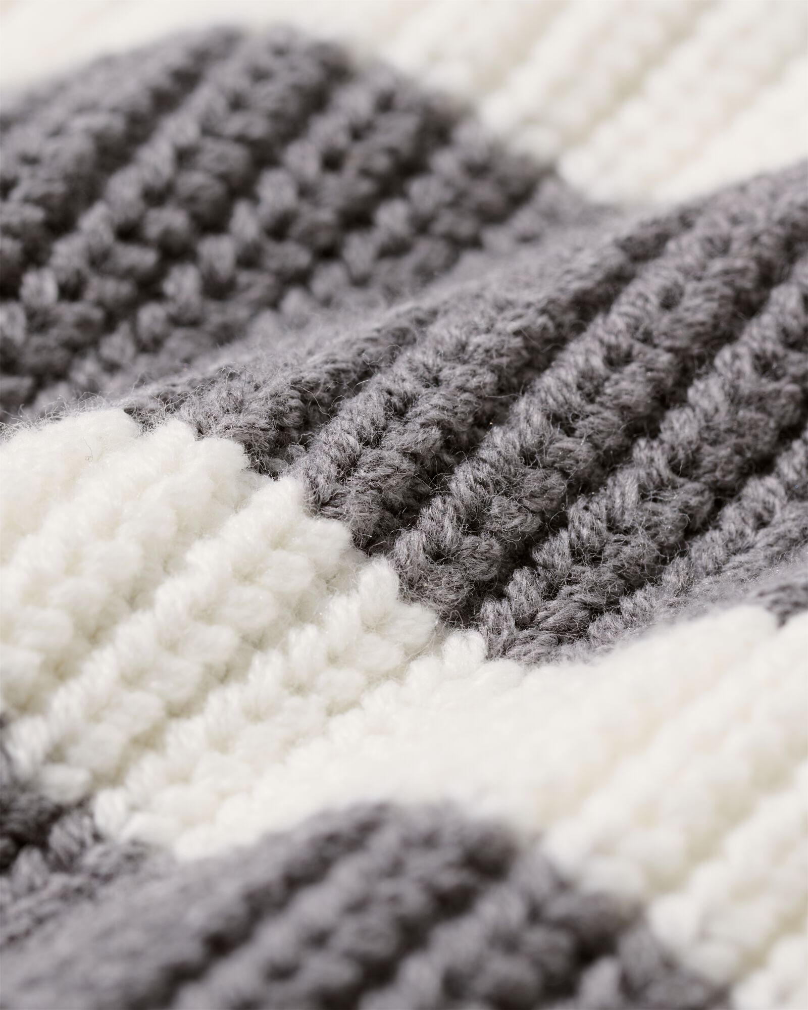 pull tricot à rayures enfant gris foncé gris foncé - 30705701DARKGREY - HEMA