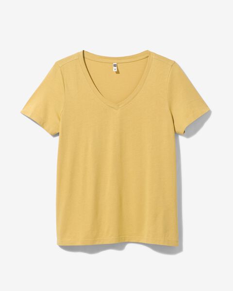 Damen-T-Shirt Danila gelb gelb - 1000031183 - HEMA