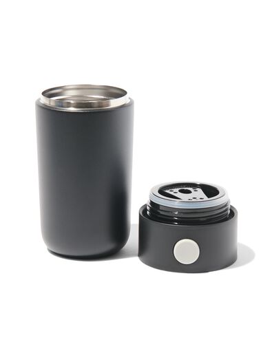 gobelet à café to go 250ml noir - 80601234 - HEMA