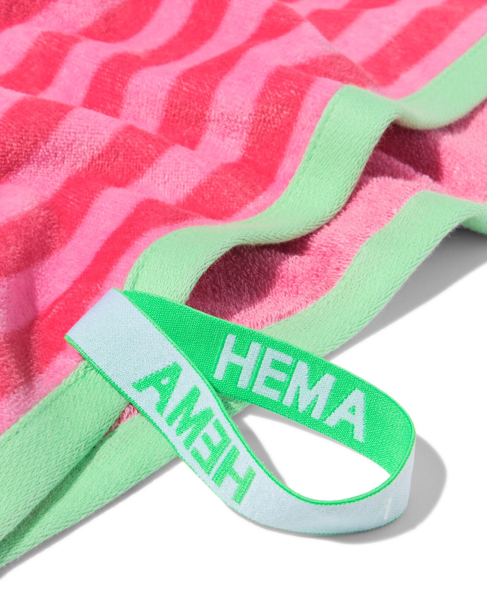 serviette de plage enfant 80 x 140 cm hippocampe velours - 5250053 - HEMA