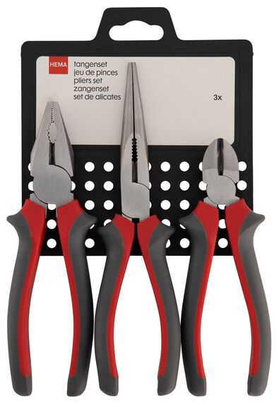 jeu de 3 pinces - 81030011 - HEMA