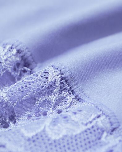 string correcteur medium en dentelle bleu - 21560056BLUE - HEMA