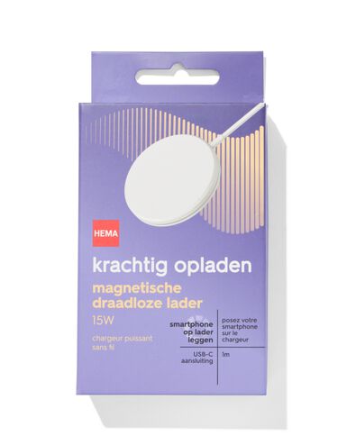 magnetische draadloze lader - 39600041 - HEMA