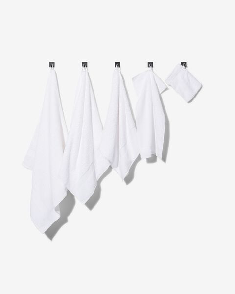 serviette de bain de qualité supérieure 70 x 140 - blanc - 5214600 - HEMA