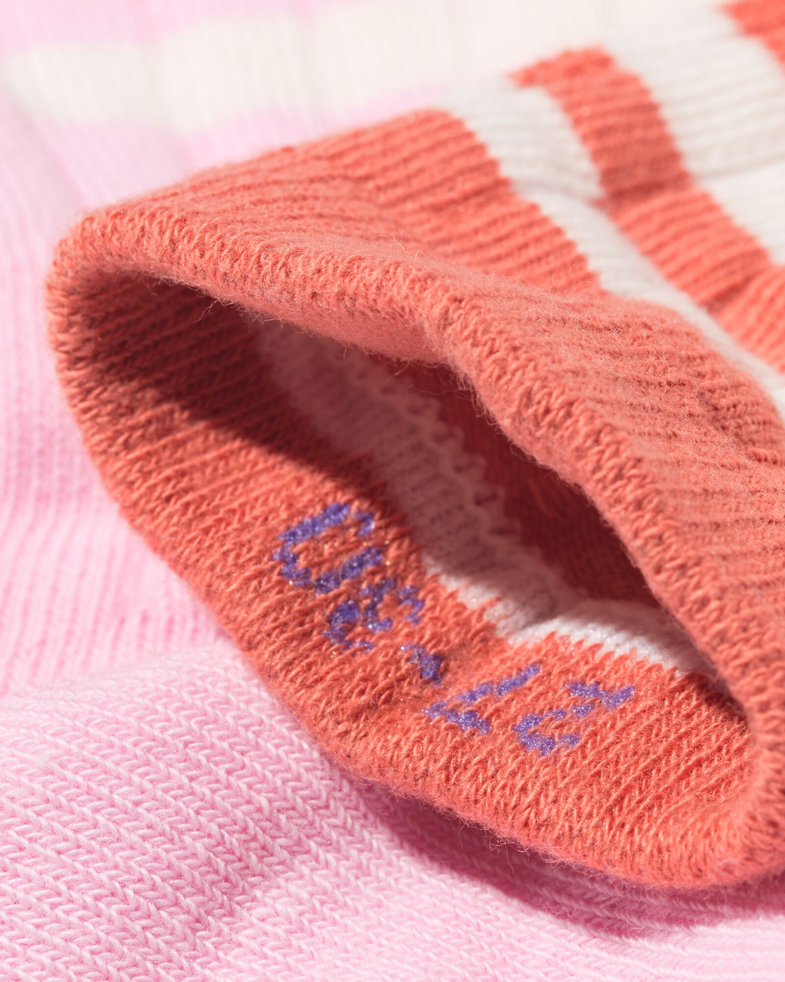 kindersokken rib sporty - 5 paar terra terra - 4320620TERRA - HEMA