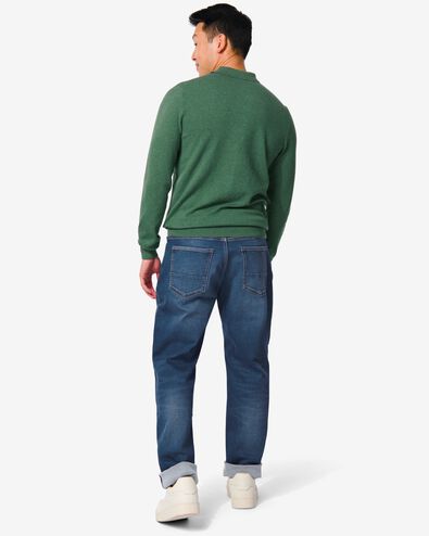 heren jeans slim fit blauw 32/32 - 2108112 - HEMA