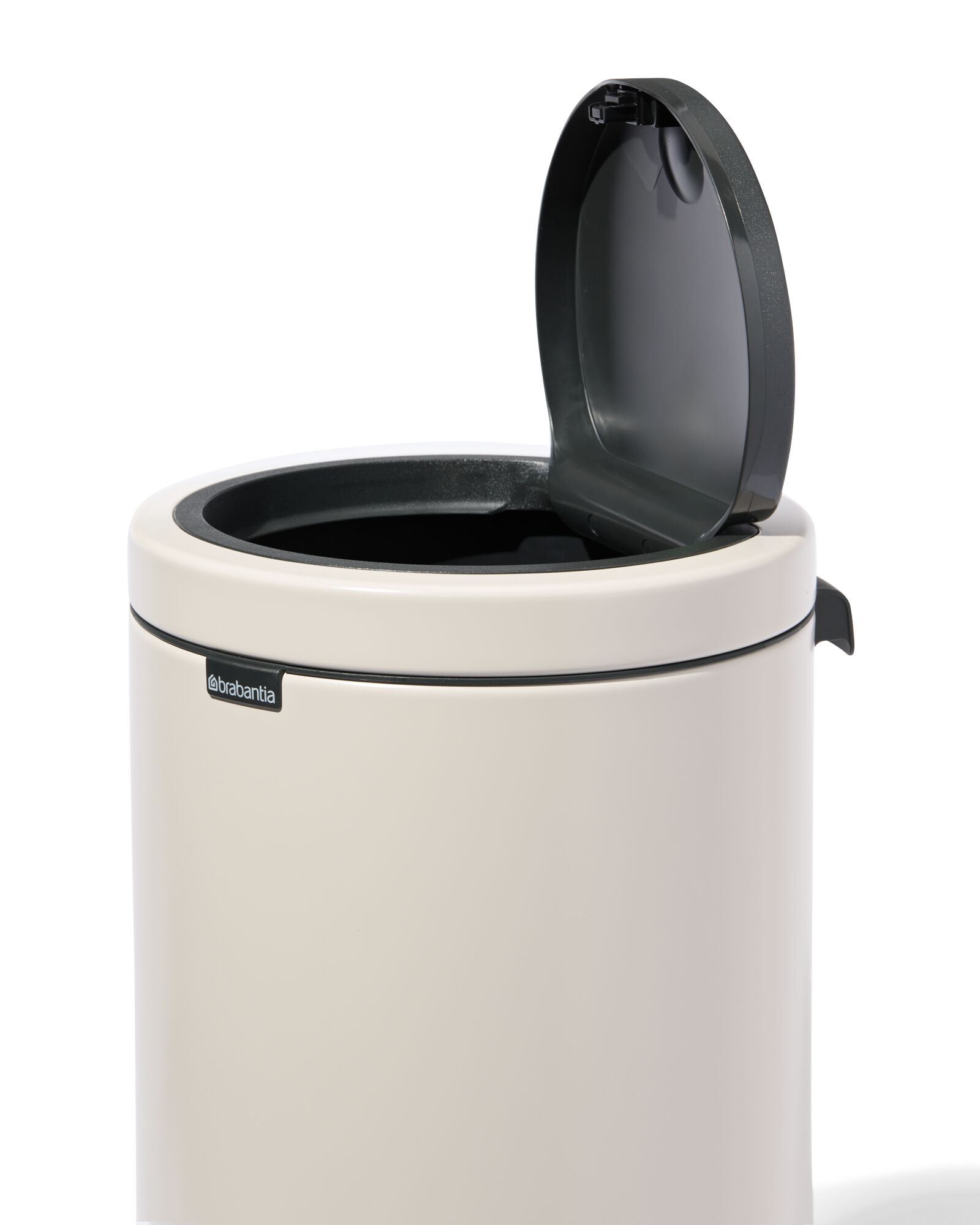Brabantia Touch Bin Flat Top prullenbak 30L Soft Beige -  beige Brabantia - 20500188 - HEMA