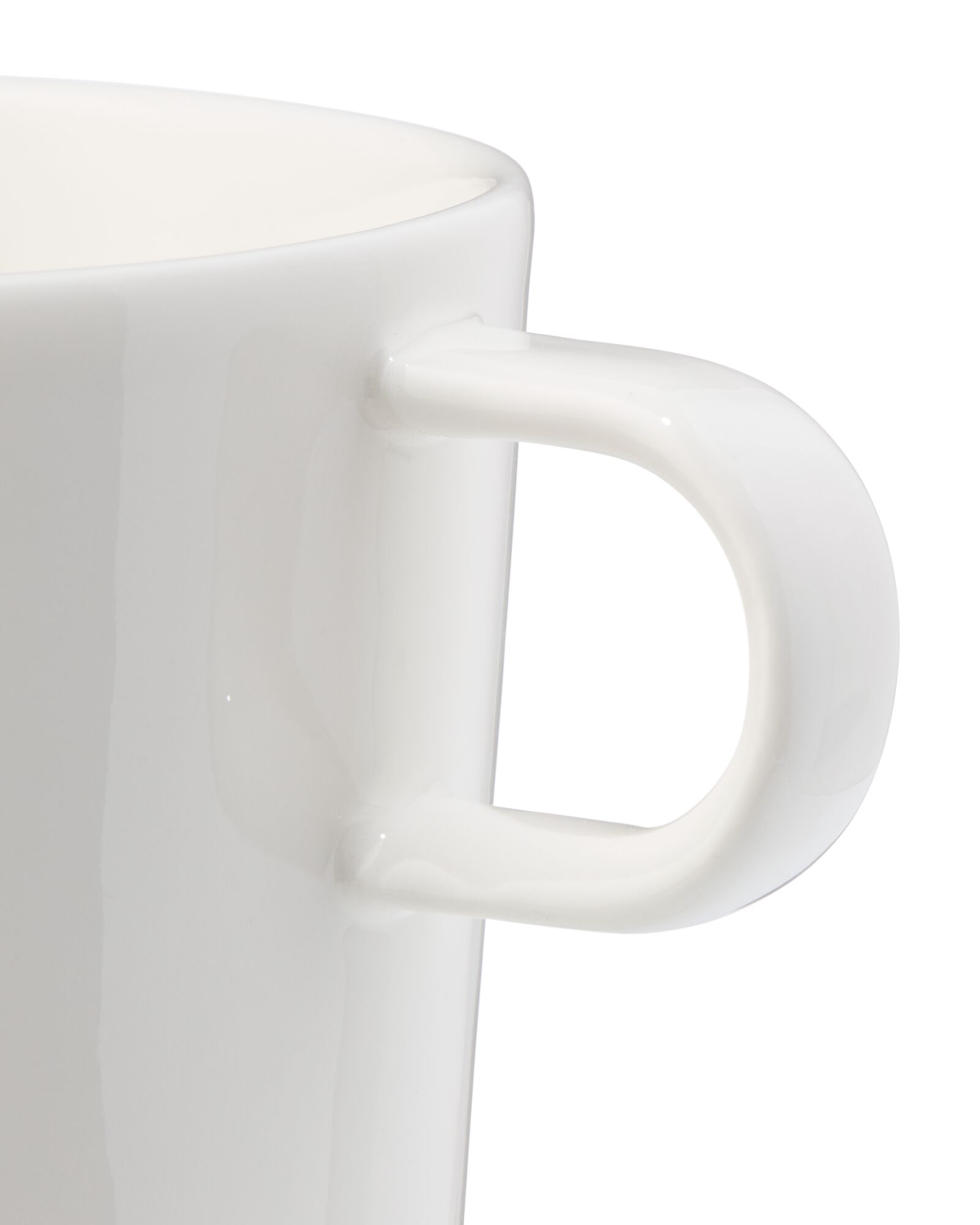 Kaffeetasse 200 ml, Knap, New Bone China, wei&szlig; - 80660301 - HEMA