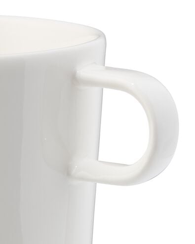 Kaffeetasse 200 ml, Knap, New Bone China, wei&szlig; - 80660301 - HEMA