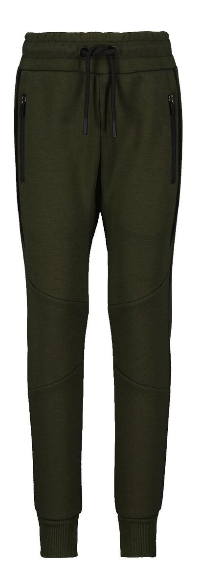 pantalon sweat enfant vert armée vert armée - 1000028136 - HEMA