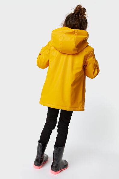 Kinder-Jacke mit Kapuze gelb 98/104 - 30749968 - HEMA