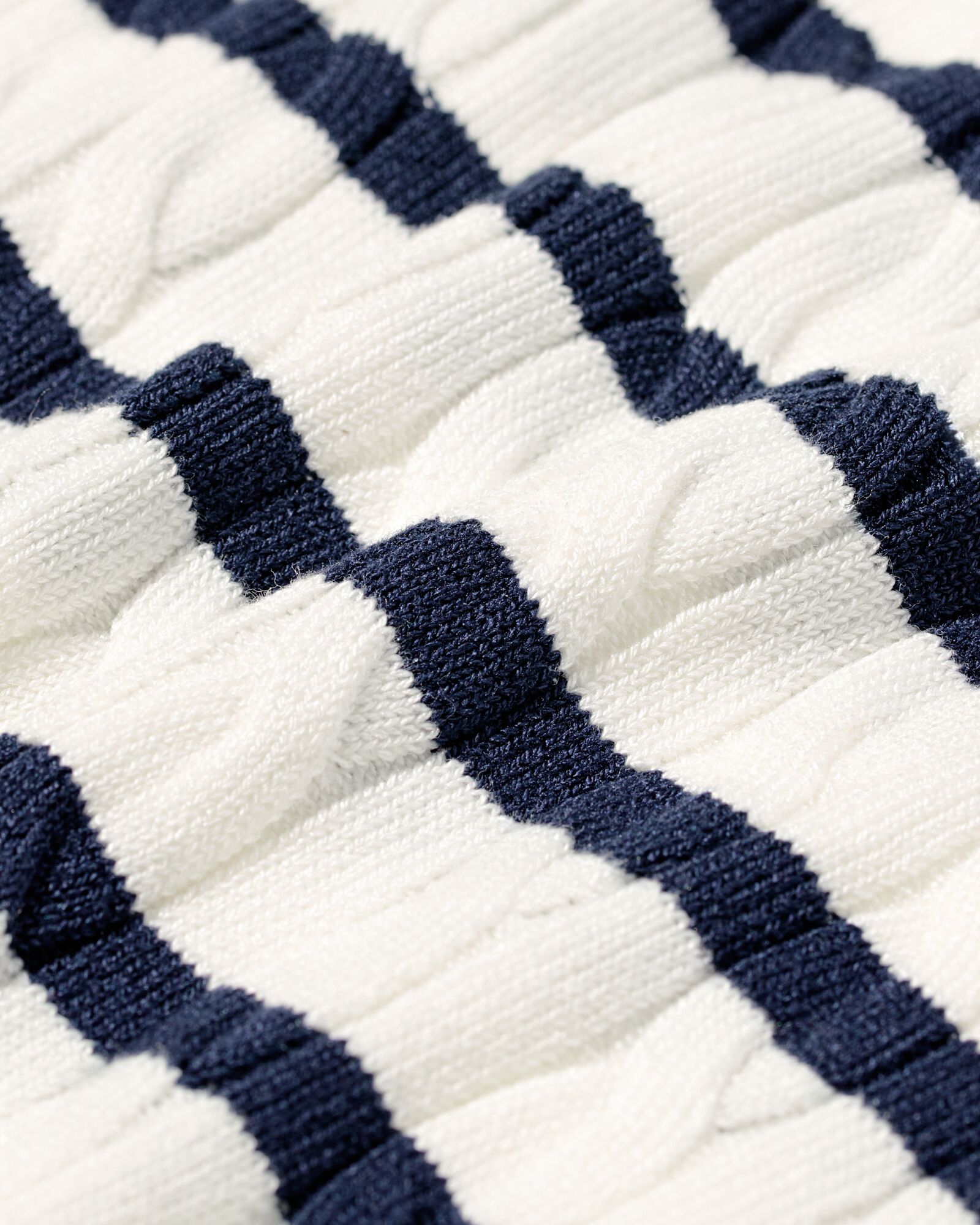 damesvest Louisa kabel wit wit - 36206470WHITE - HEMA