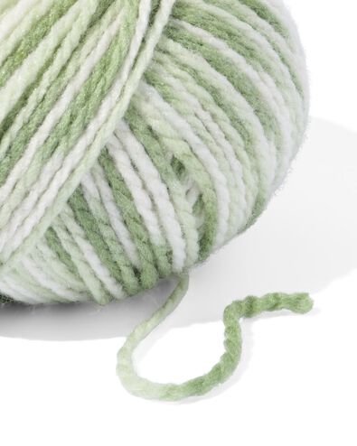 Garn, Acryl/Wolle, gr&uuml;nmeliert, 100 g, 165 m - 60760049 - HEMA