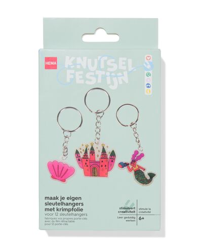 porte-cl&eacute;s en film r&eacute;tractable fantaisie - 15900520 - HEMA