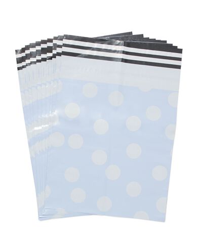 verzendzakken 50x40cm stippen - 10 stuks - 14100153 - HEMA