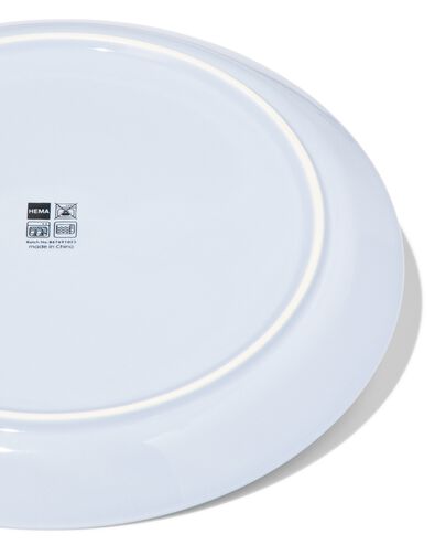 petite assiette &Oslash;21cm - new bone bleu - vaisselle d&eacute;pareill&eacute;e - 9650013 - HEMA
