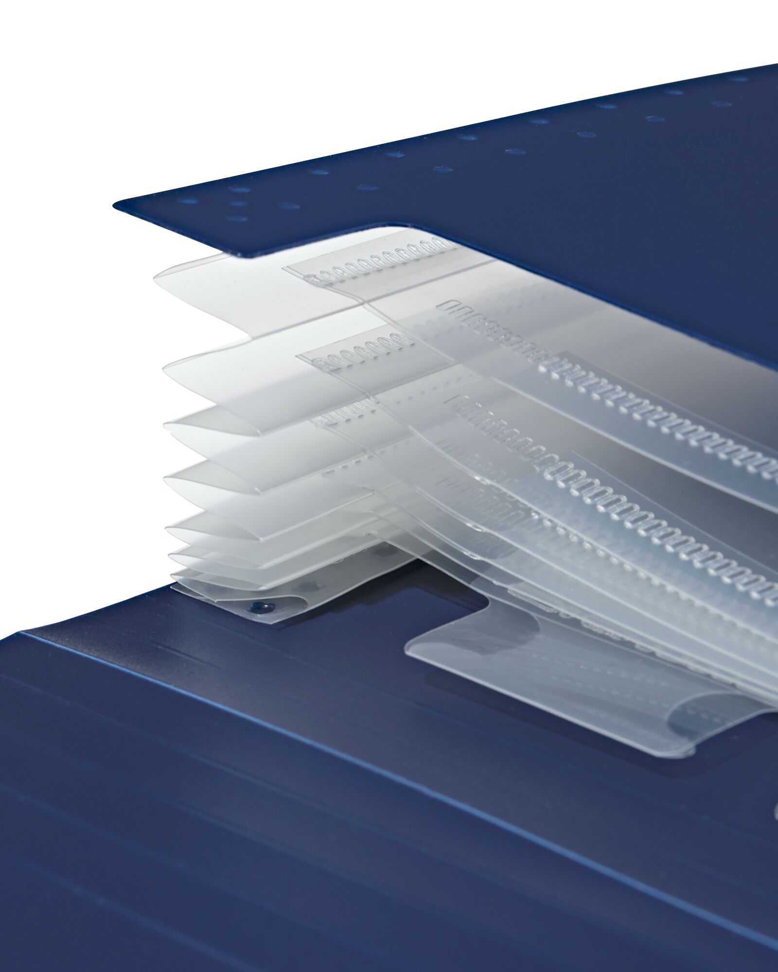 porte-documents A4 bleu fonc&eacute; - 14800202 - HEMA