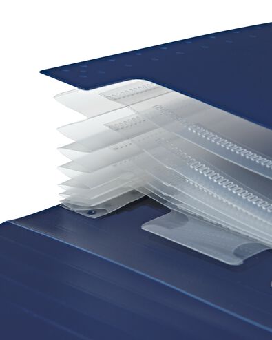 porte-documents A4 bleu fonc&eacute; - 14800202 - HEMA