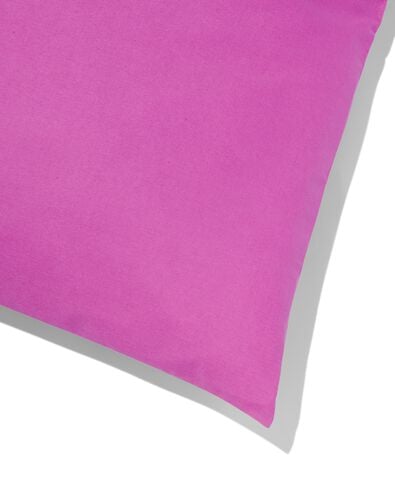 taie d'oreiller 60x70cm coton doux violet - 5130018 - HEMA