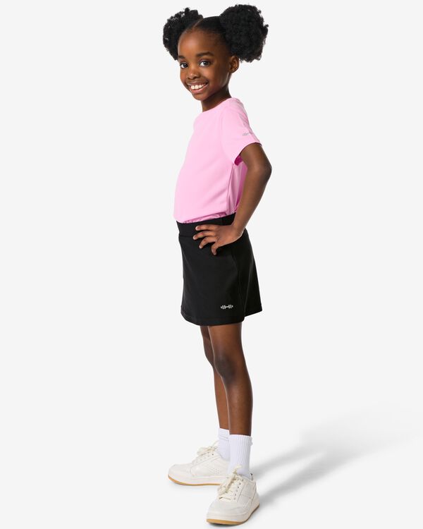 jupe de sport enfant noir noir - 30630063BLACK - HEMA
